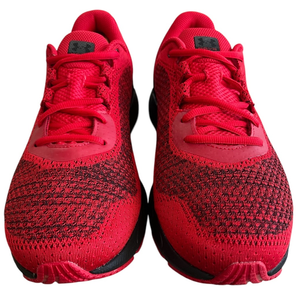 UNDER ARMOUR - HOVR RED BLACK “INTAKE 6” SNEAKERS - Picture 3 of 12